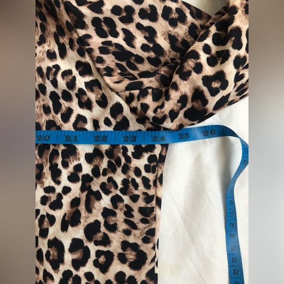 BOOHOO LEOPARD PRINT BLAZER JACKET - Picture 8 of 10